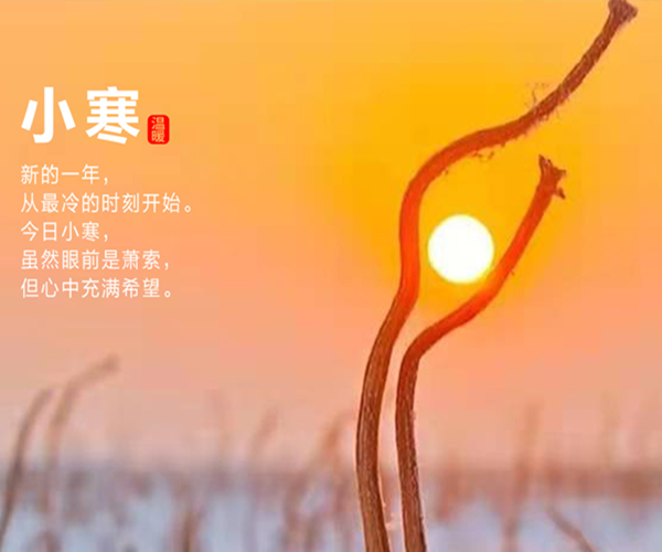 小寒雖寒，望春則暖。